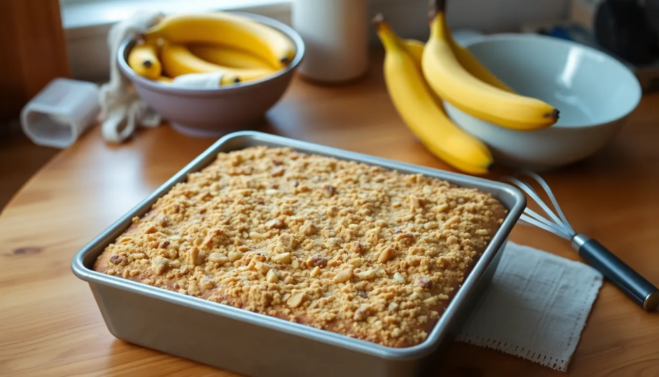 Easy Banana Coffee Cake Recipe - Moist, Delicious & Perfect for Brunch 3