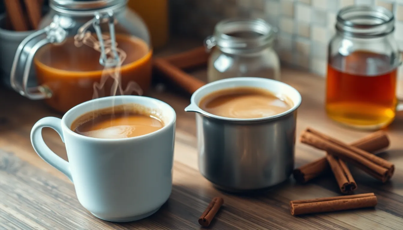Homemade Brown Sugar Coffee Syrup Recipe (3 Ingredients + 10 Minutes!) 4 Homemade Brown Sugar Coffee Syrup Recipe (3 Ingredients + 10 Minutes!) 3