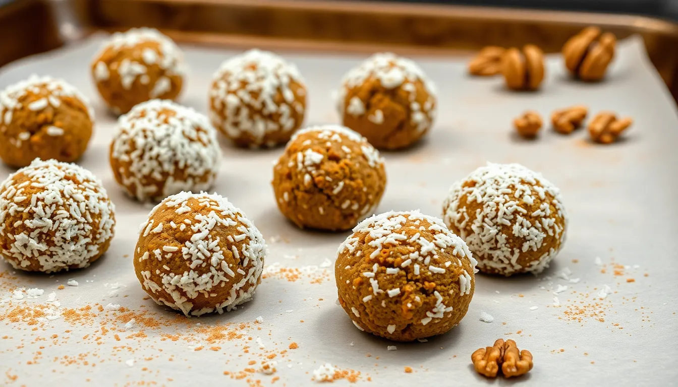 Healthy Carrot Cake Protein Balls Recipe (No-Bake + 90 Calories Each!) 4 Healthy Carrot Cake Protein Balls Recipe (No-Bake + 90 Calories Each!) 3