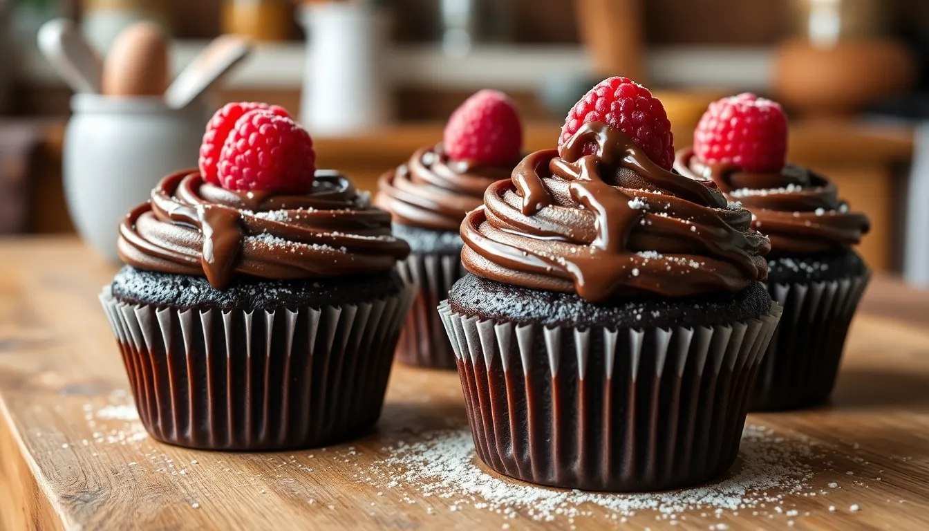 Easy Chocolate Lava Cupcakes Recipe: Perfect Molten Centers in 30 Minutes 3
