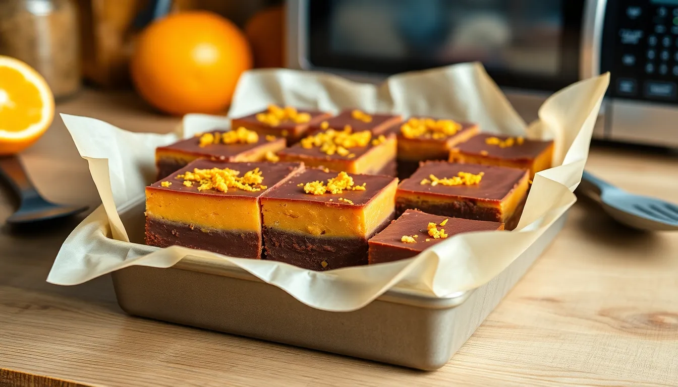 Easy Chocolate Orange Fudge Recipe: Rich, Creamy & Perfect for the Holidays 3
