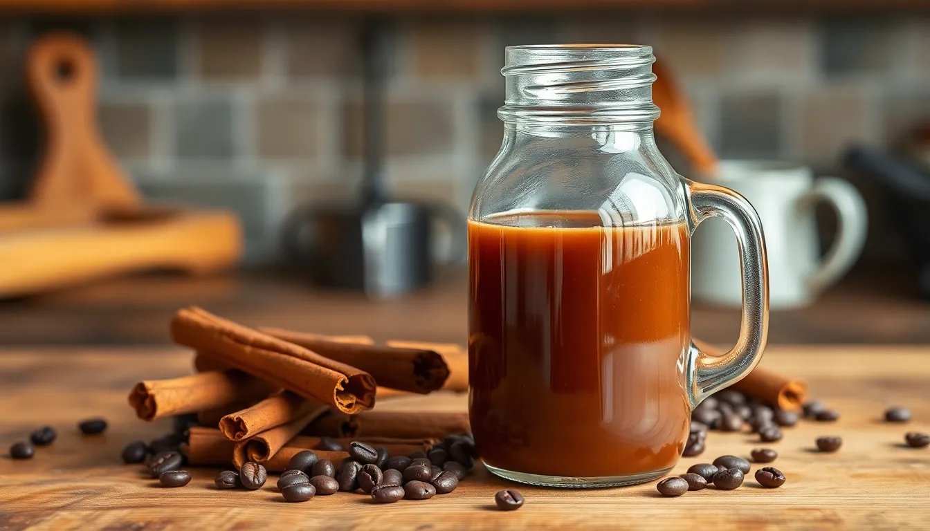 Easy Homemade Cinnamon Coffee Syrup Recipe (Ready in 20 Minutes!) 4 Easy Homemade Cinnamon Coffee Syrup Recipe (Ready in 20 Minutes!) 3
