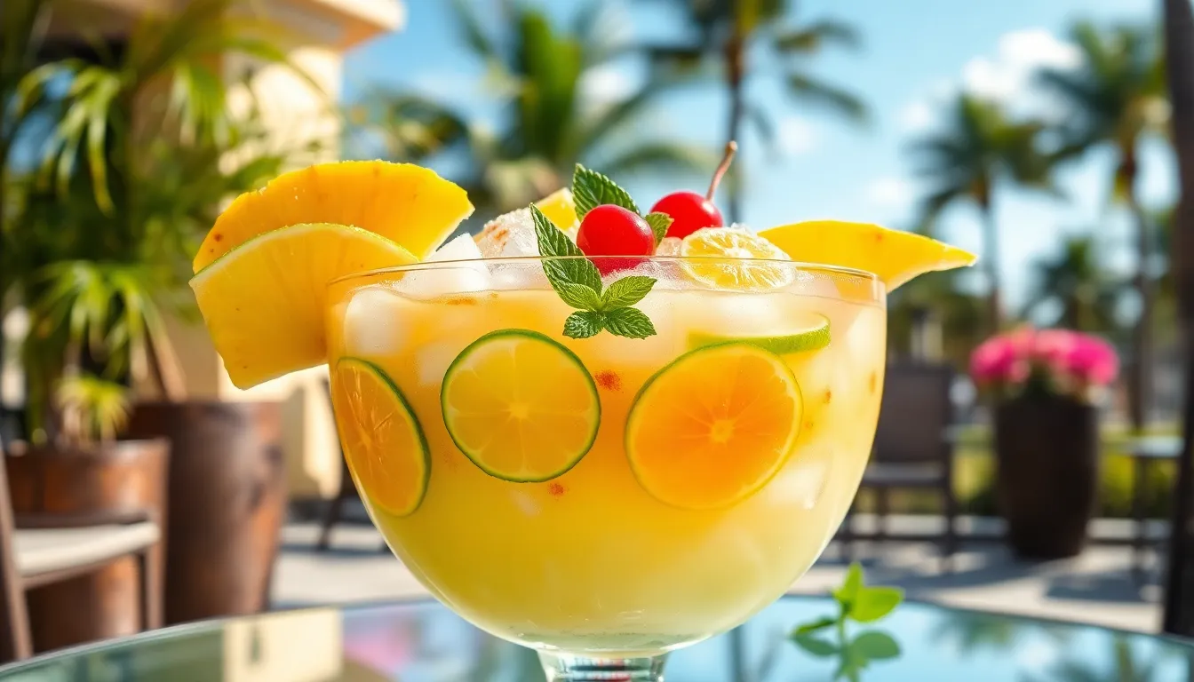 Easy Coconut Rum Punch Recipe: Perfect Tropical Cocktail for Summer Parties 4 Easy Coconut Rum Punch Recipe: Perfect Tropical Cocktail for Summer Parties 3