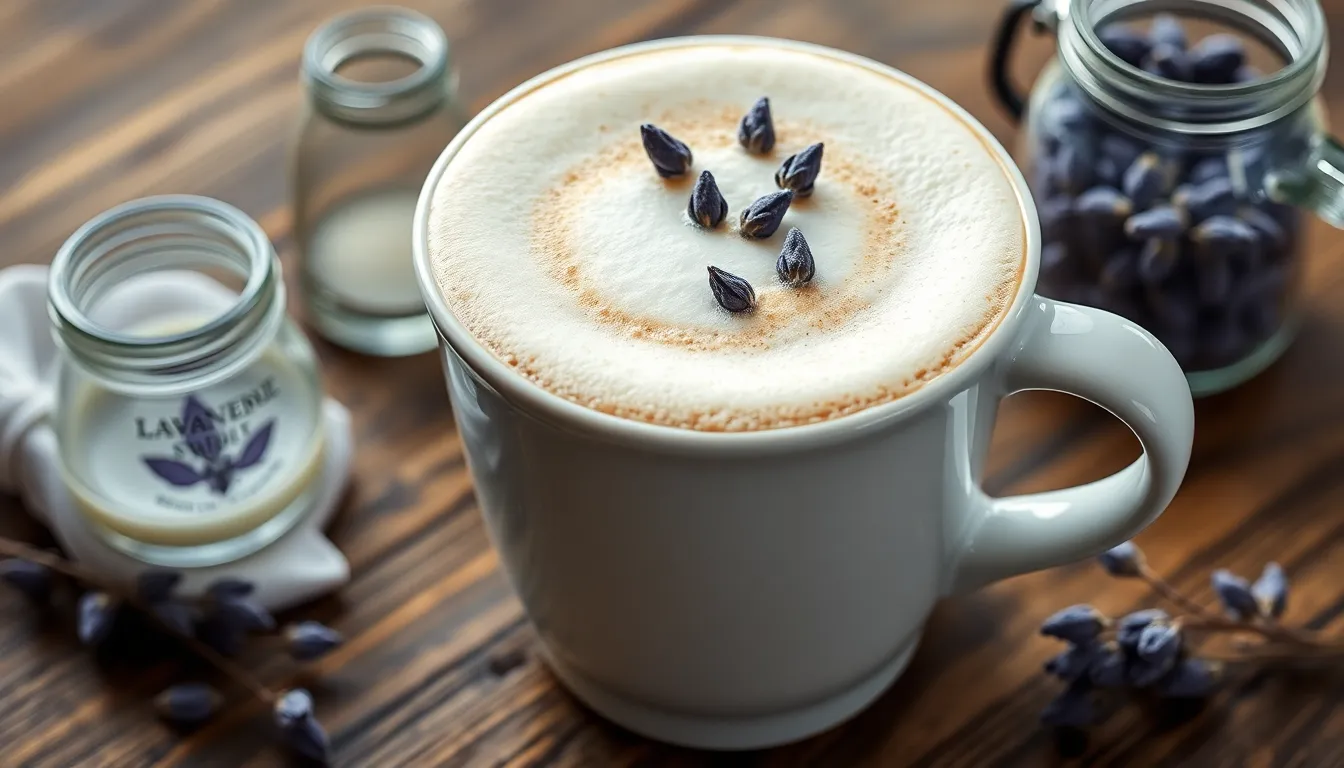 How to Make the Perfect Lavender Latte at Home (Café-Quality Recipe) 3