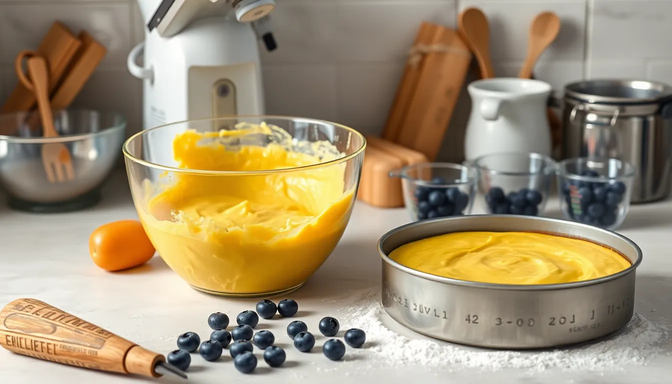 Easy Lemon Blueberry Cake Recipe: Moist, Fluffy & Bursting with Fresh Flavor 3
