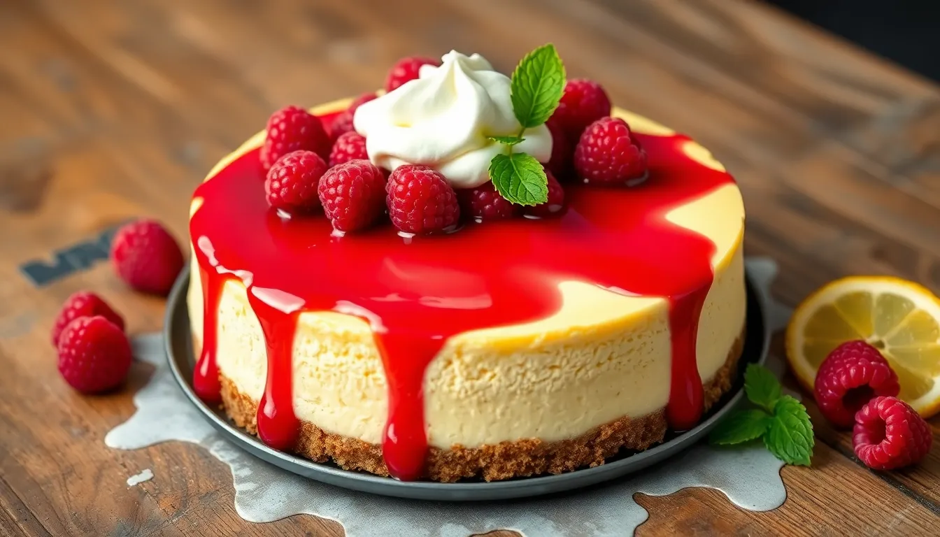 Easy Lemon Raspberry Cheesecake Recipe - Perfect Creamy Dessert for Any Occasion 4 Easy Lemon Raspberry Cheesecake Recipe - Perfect Creamy Dessert for Any Occasion 3