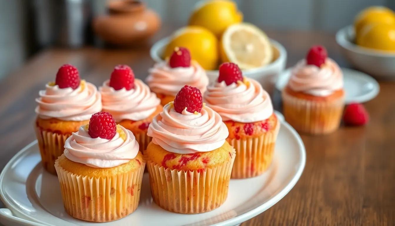 Perfect Lemon Raspberry Cupcakes Recipe (Moist & Bakery-Quality!) 3