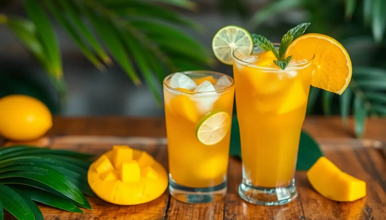 Refreshing Mango Iced Tea Recipe: Easy Homemade Summer Drink (5 Minutes!) 4 Refreshing Mango Iced Tea Recipe: Easy Homemade Summer Drink (5 Minutes!) 3