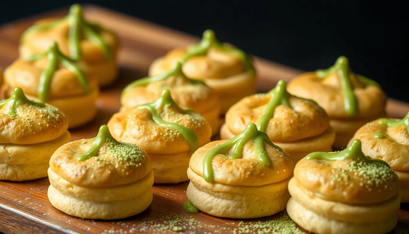 Easy Matcha Cream Puffs Recipe: Bakery-Quality Japanese Dessert at Home 3