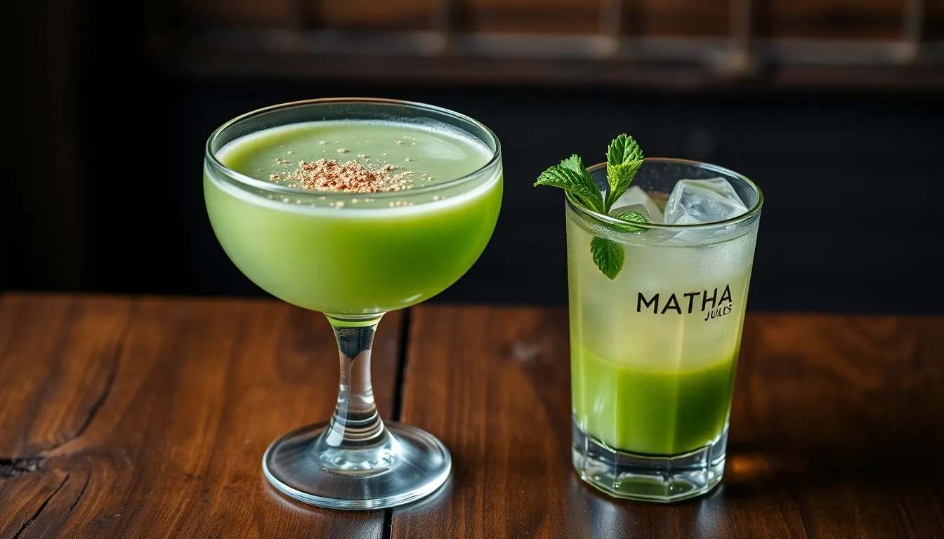 7 Stunning Matcha Green Tea Cocktail Recipes That'll Wow Your Guests 4 7 Stunning Matcha Green Tea Cocktail Recipes That'll Wow Your Guests 3