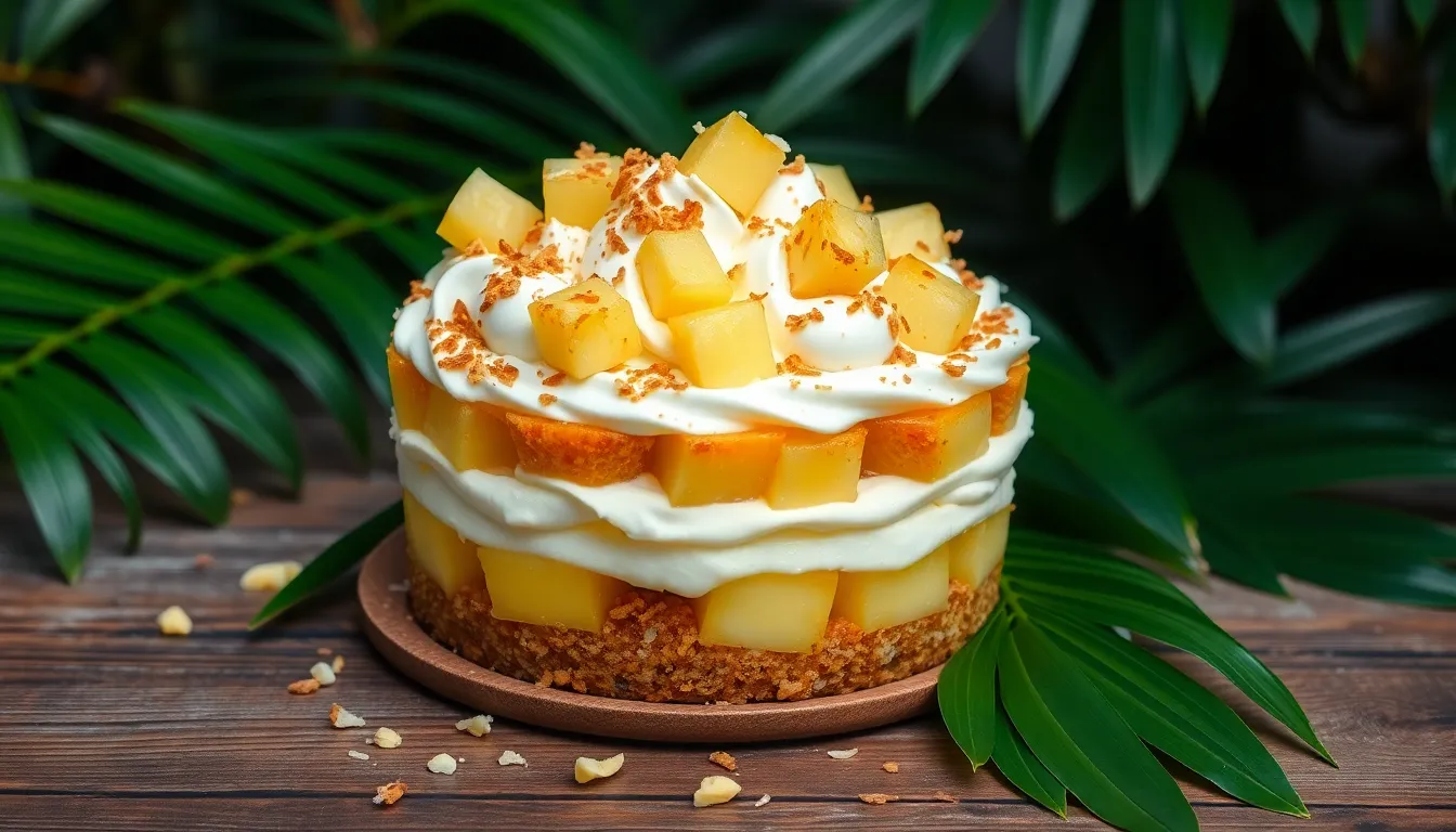 Easy Pineapple Paradise Recipe: No-Bake Tropical Dessert for Summer 4 Easy Pineapple Paradise Recipe: No-Bake Tropical Dessert for Summer 3