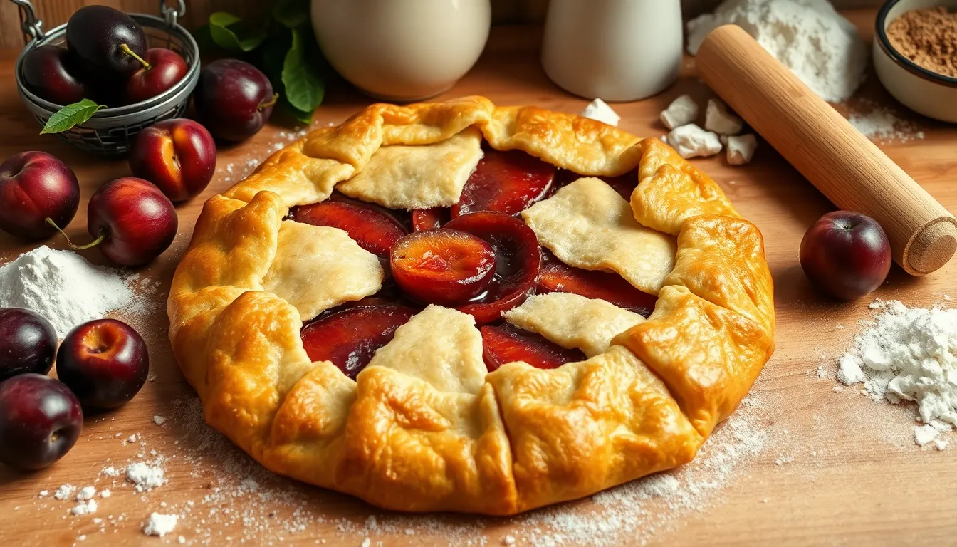 Rustic Plum Galette Recipe: Easy French Pastry That's Better Than Pie 3