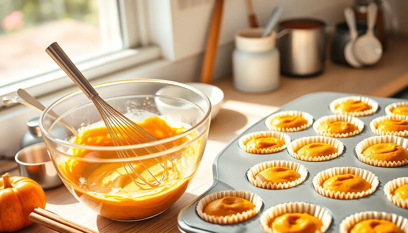 Easy Pumpkin Cottage Cheese Muffins Recipe - Moist, Protein-Packed & Perfect for Fall 3