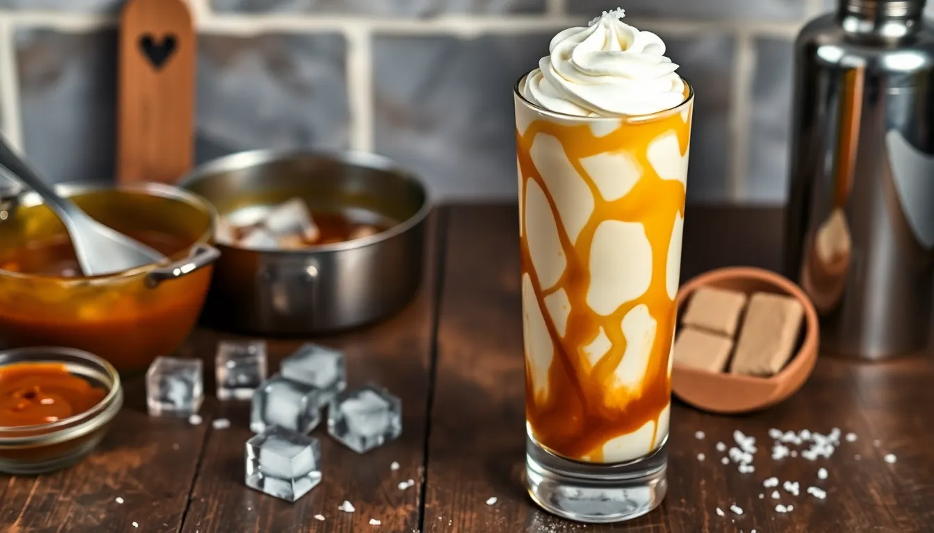 Salted Caramel White Russian Recipe: Creamy Cocktail with Sweet & Salty Twist 4 Salted Caramel White Russian Recipe: Creamy Cocktail with Sweet & Salty Twist 3