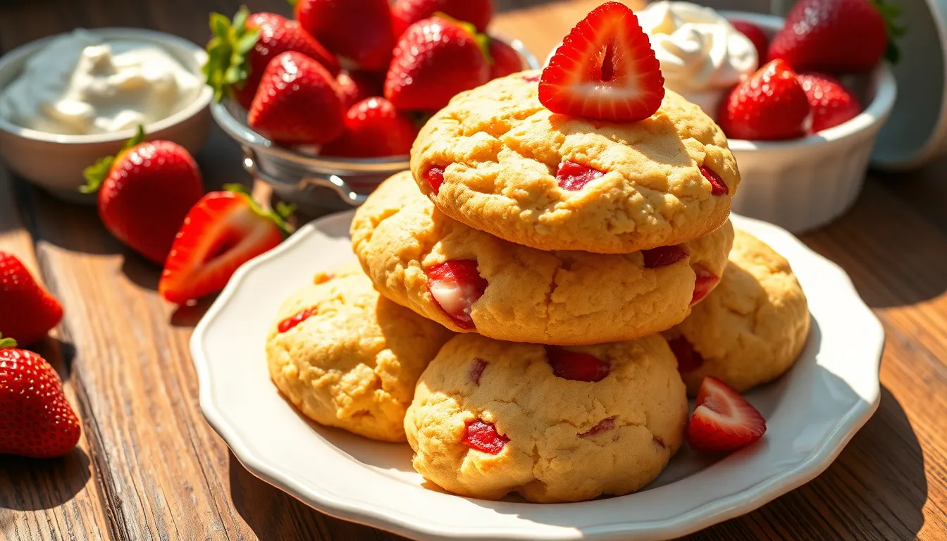 Easy Strawberry Shortcake Cookies Recipe (Better Than the Classic Dessert!) 3