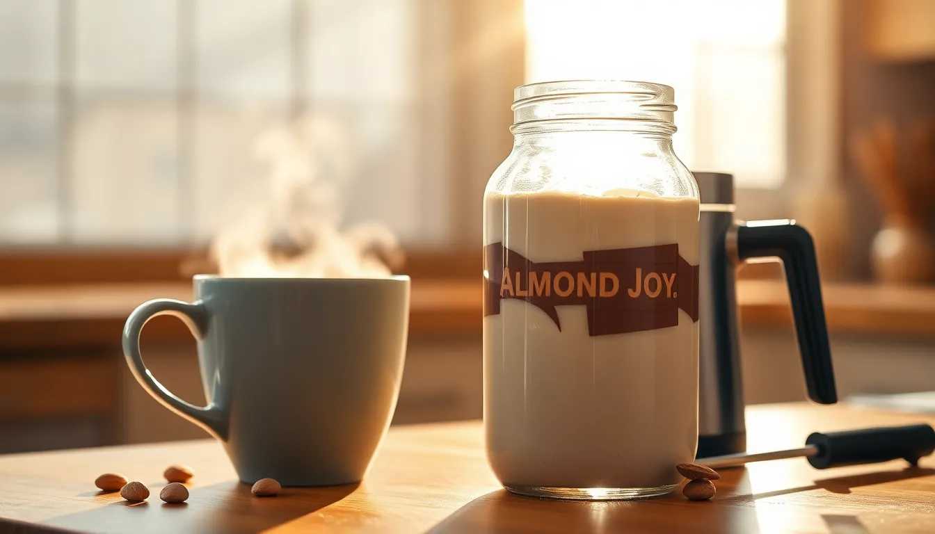 DIY Almond Joy Coffee Creamer Recipe: Make This Candy Bar-Inspired Creamer at Home 6 DIY Almond Joy Coffee Creamer Recipe: Make This Candy Bar-Inspired Creamer at Home 5