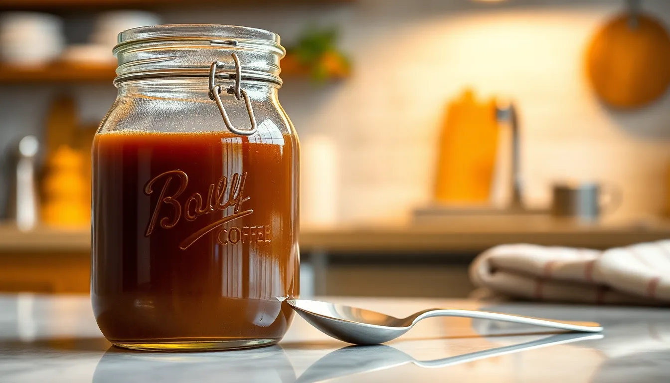 Homemade Brown Sugar Coffee Syrup Recipe (3 Ingredients + 10 Minutes!) 6 Homemade Brown Sugar Coffee Syrup Recipe (3 Ingredients + 10 Minutes!) 5