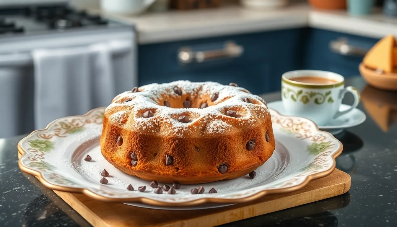 Easy Chocolate Chip Coffee Cake Recipe - Perfect for Breakfast & Brunch 5