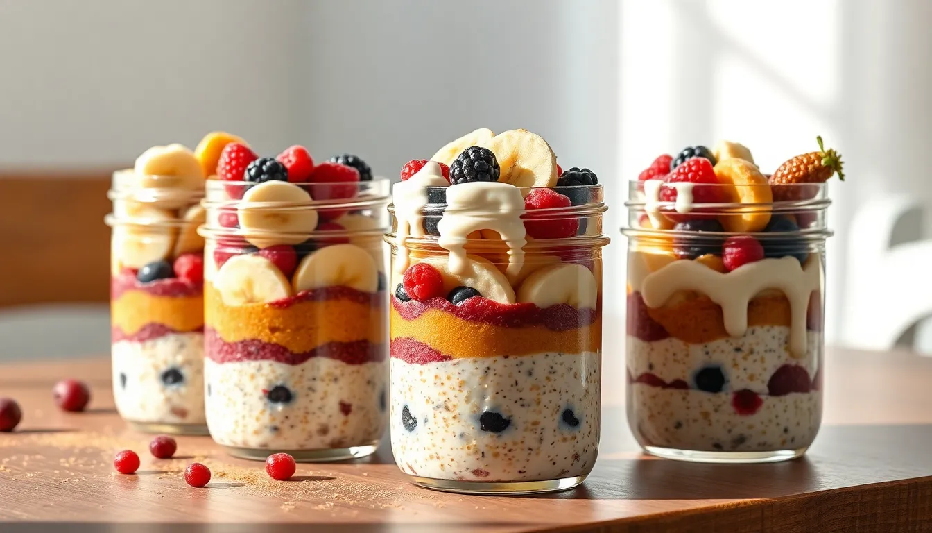 Easy Cinnamon Bun Overnight Oats Recipe (Ready in 5 Minutes!) 6 Easy Cinnamon Bun Overnight Oats Recipe (Ready in 5 Minutes!) 5
