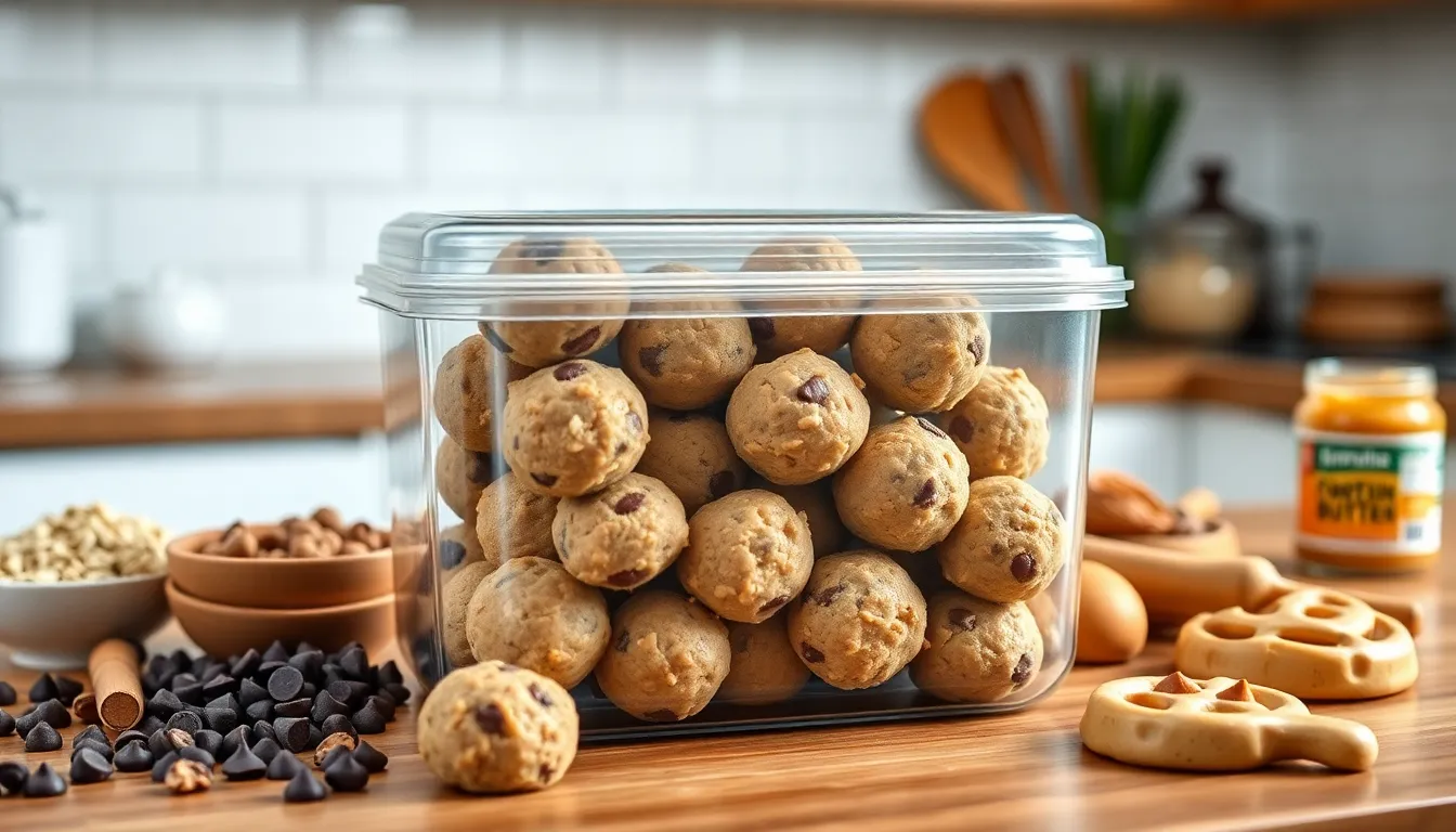 Healthy Cookie Dough Protein Balls Recipe (Ready in 10 Minutes!) 5