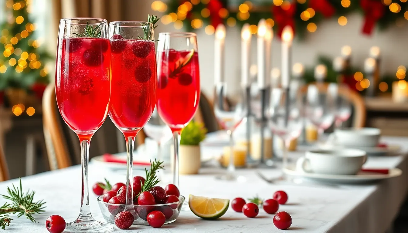 Easy 3-Ingredient Cranberry Mimosa Recipe for Holiday Brunch 5