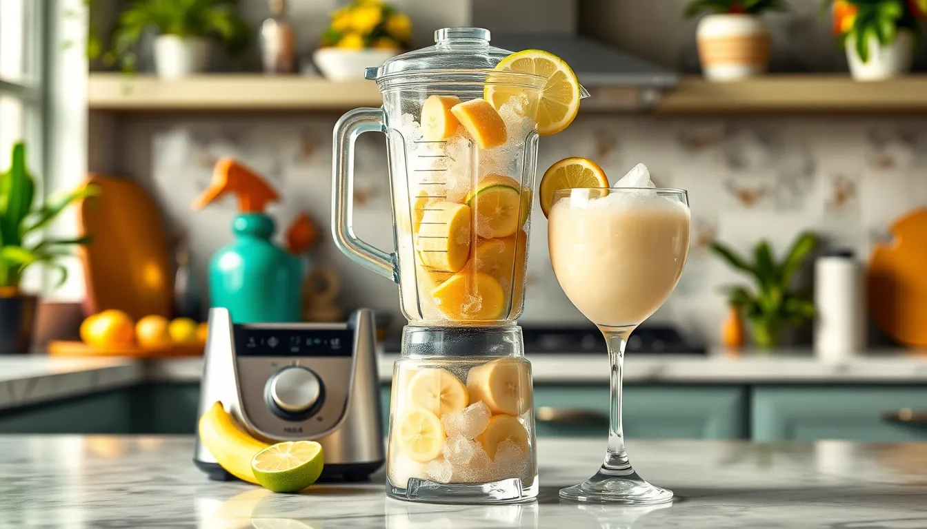 Perfect Frozen Banana Daiquiri Recipe (Creamy, Sweet & Refreshing!) 6 Perfect Frozen Banana Daiquiri Recipe (Creamy, Sweet & Refreshing!) 5