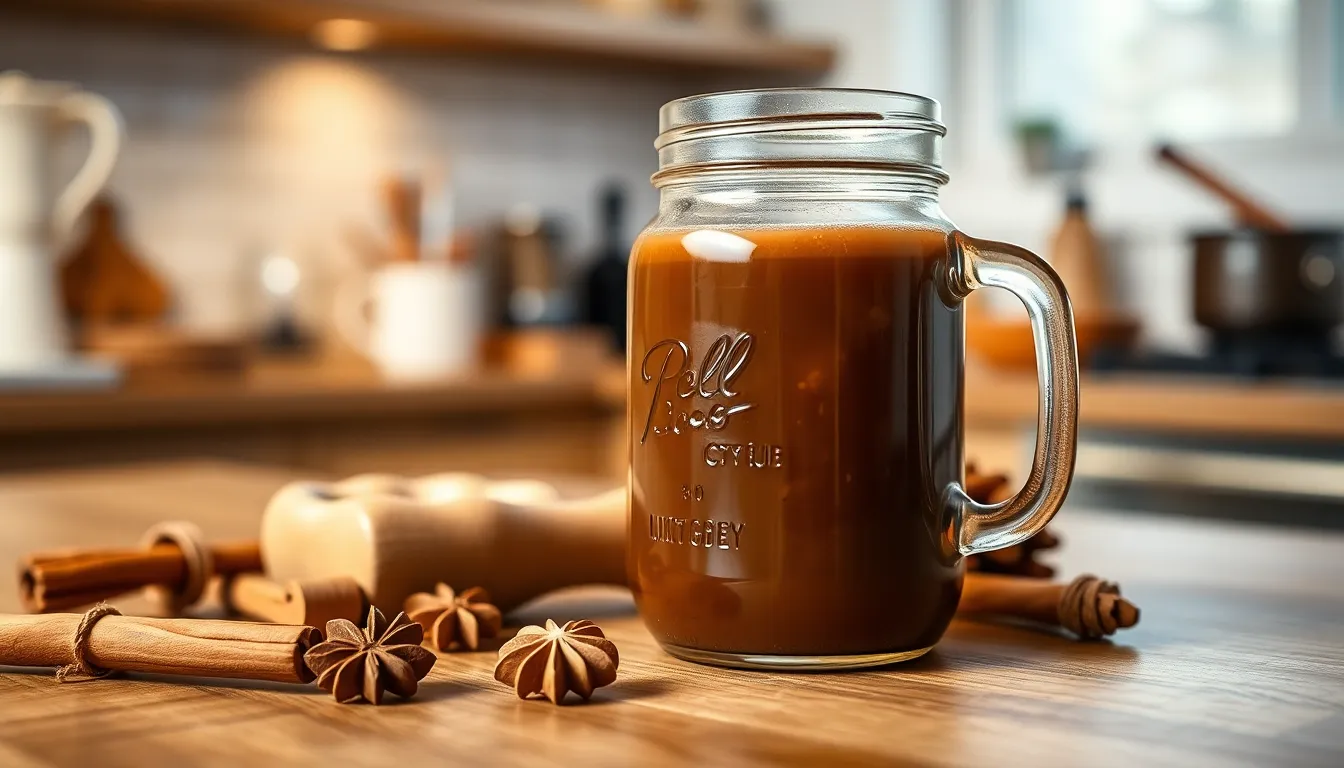 Homemade Gingerbread Coffee Syrup Recipe (Ready in 15 Minutes!) 6 Homemade Gingerbread Coffee Syrup Recipe (Ready in 15 Minutes!) 5
