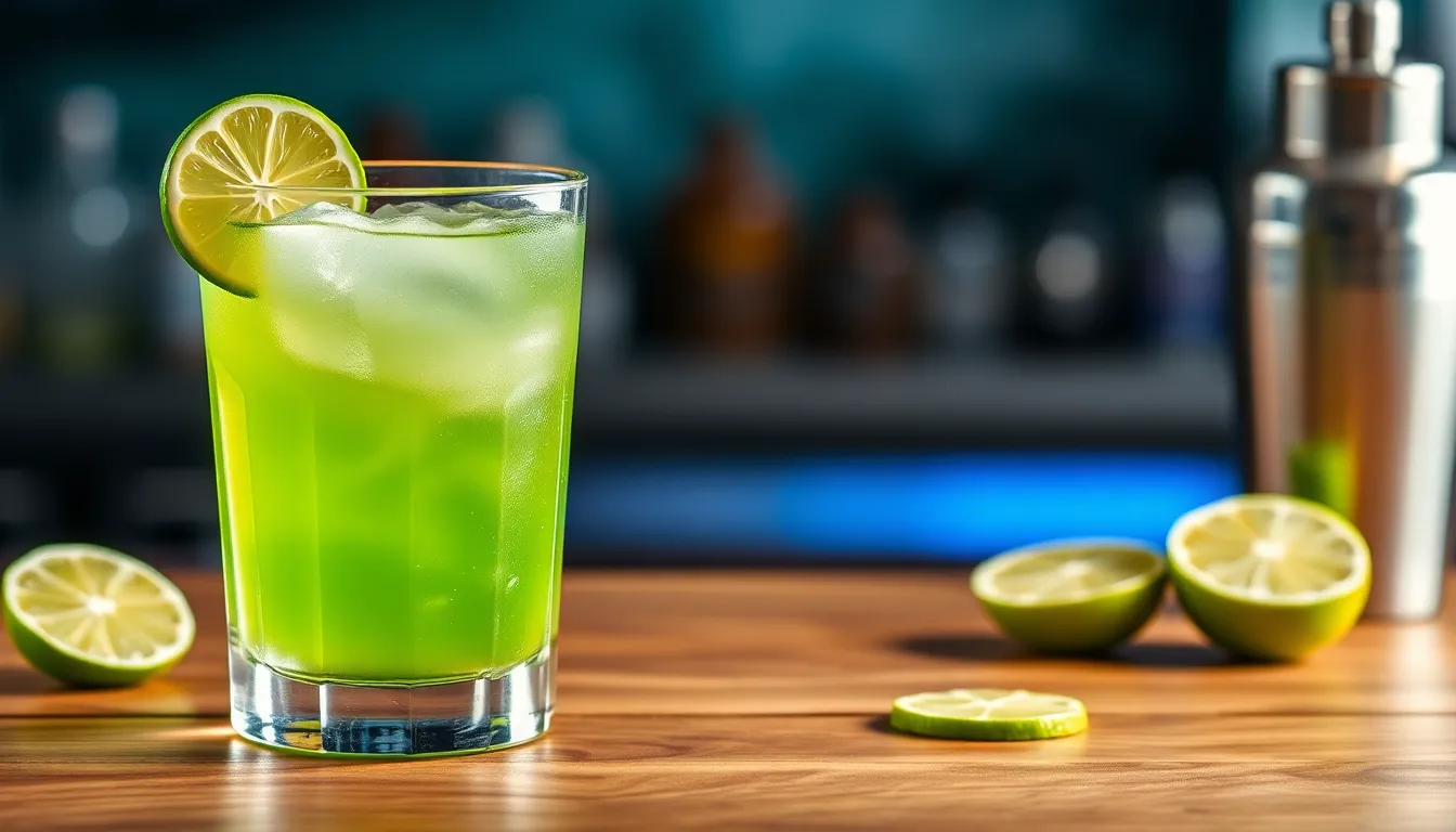 15 Stunning Green Cocktails That'll Make Your Next Party Unforgettable 5