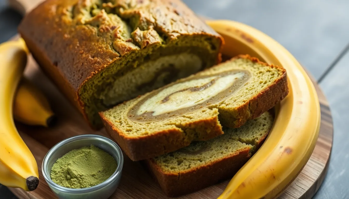 Easy Matcha Banana Bread Recipe: Moist, Green & Antioxidant-Rich Baking 6 Easy Matcha Banana Bread Recipe: Moist, Green & Antioxidant-Rich Baking 5