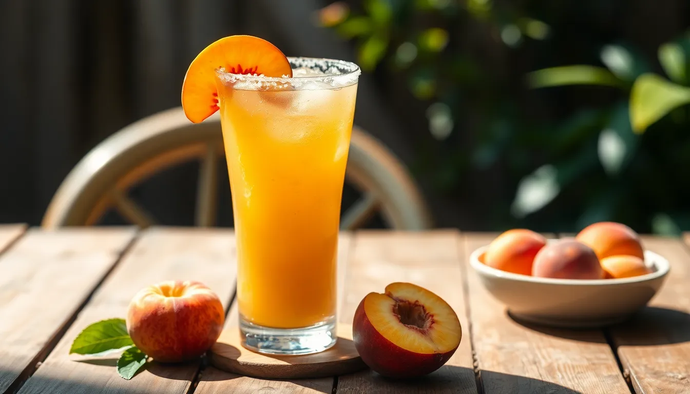 12 Refreshing Peach Drinks to Beat the Heat This Summer (+ Easy Recipes) 5