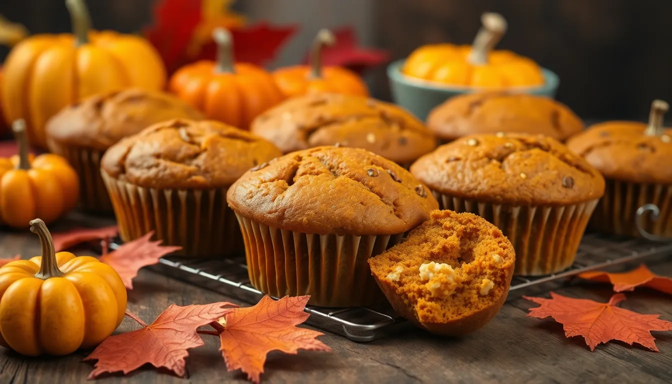 Easy Pumpkin Cottage Cheese Muffins Recipe - Moist, Protein-Packed & Perfect for Fall 5