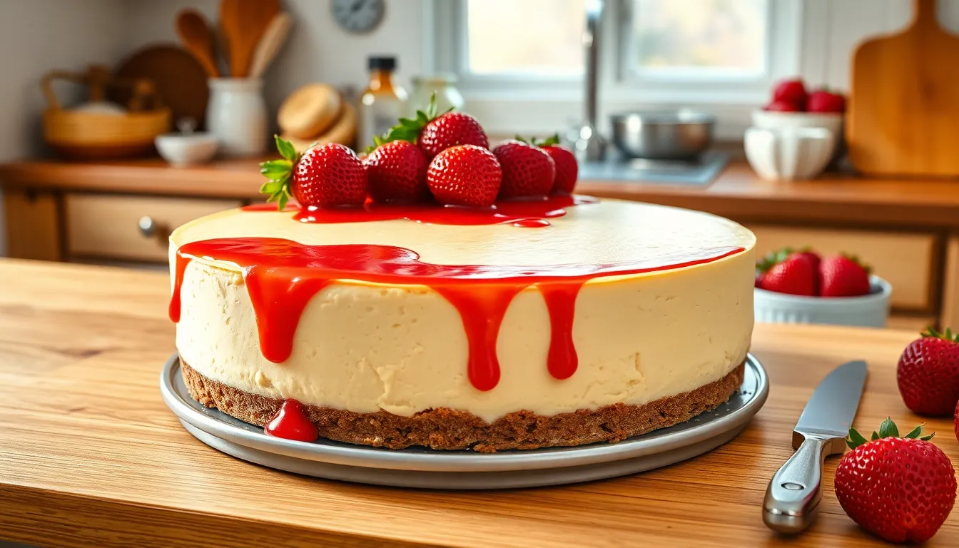 Strawberry Shortcake Cheesecake Recipe: The Ultimate Summer Dessert Guide 6 Strawberry Shortcake Cheesecake Recipe: The Ultimate Summer Dessert Guide 5