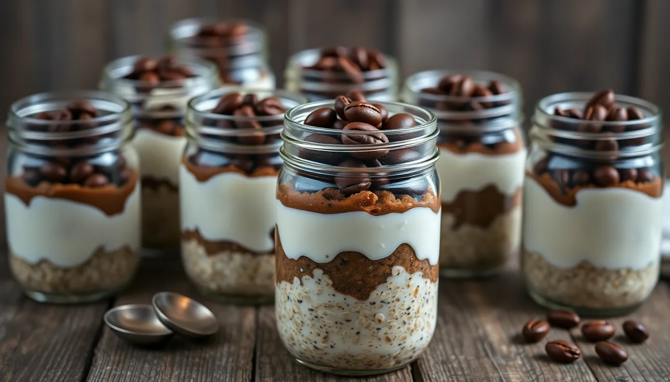Easy Tiramisu Overnight Oats Recipe: Italian Dessert Meets Healthy Breakfast 6 Easy Tiramisu Overnight Oats Recipe: Italian Dessert Meets Healthy Breakfast 5