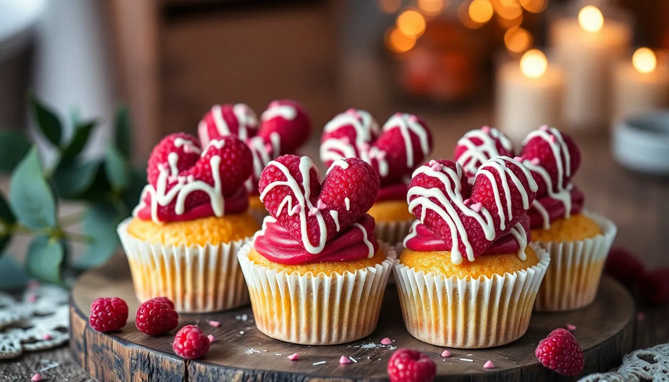 12 Romantic Valentine's Day Cupcake Ideas That'll Make Hearts Skip a Beat 5