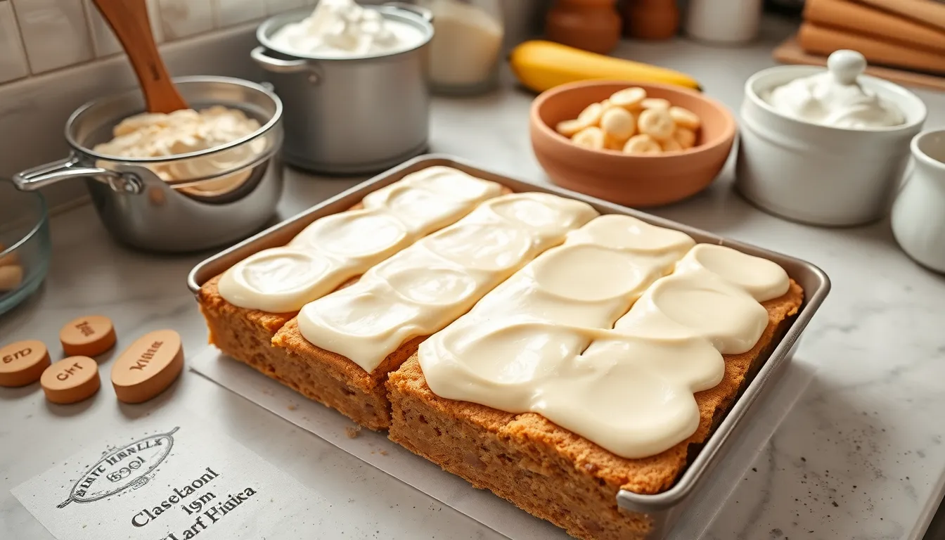 Easy Banana Bars with Cream Cheese Frosting (One Bowl Recipe!) 8 Easy Banana Bars with Cream Cheese Frosting (One Bowl Recipe!) 7