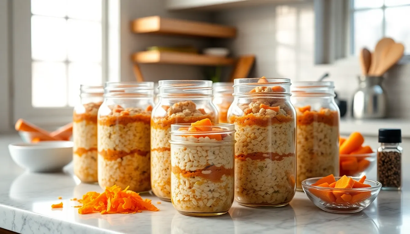 Carrot Cake Overnight Oats: Easy Healthy Breakfast Recipe Ready in 5 Minutes 7
