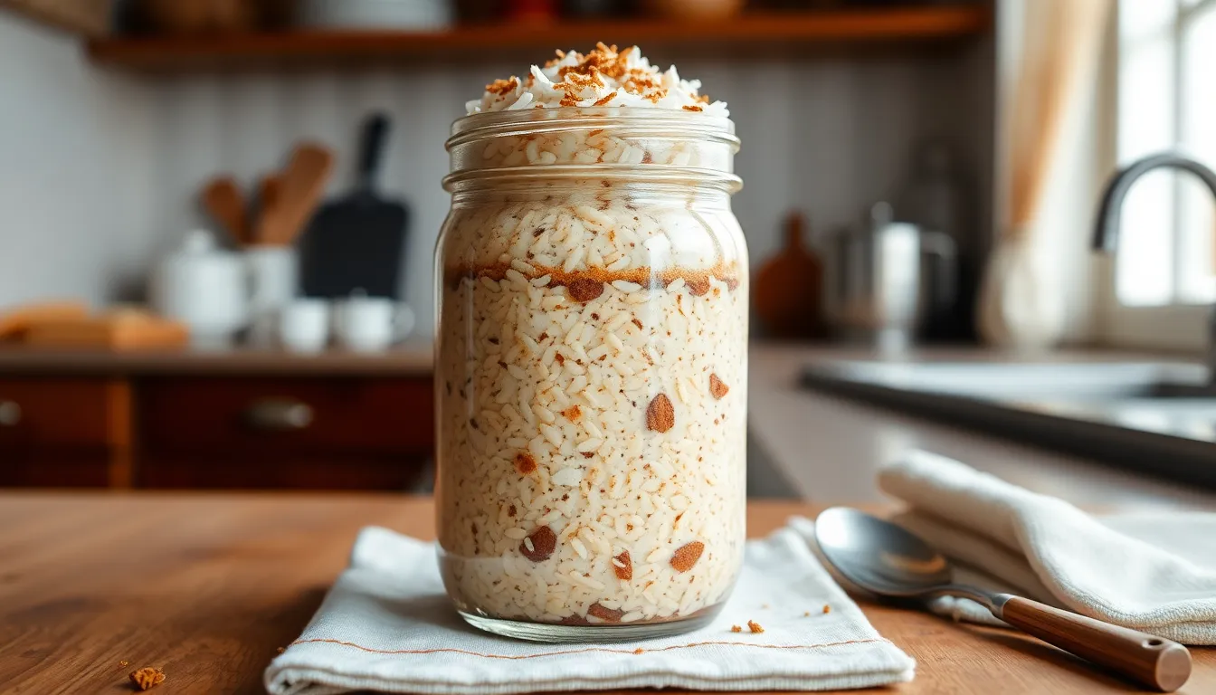 Easy Cinnamon Bun Overnight Oats Recipe (Ready in 5 Minutes!) 8 Easy Cinnamon Bun Overnight Oats Recipe (Ready in 5 Minutes!) 7