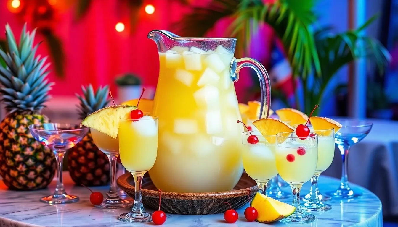 Easy Coconut Rum Punch Recipe: Perfect Tropical Cocktail for Summer Parties 8 Easy Coconut Rum Punch Recipe: Perfect Tropical Cocktail for Summer Parties 7