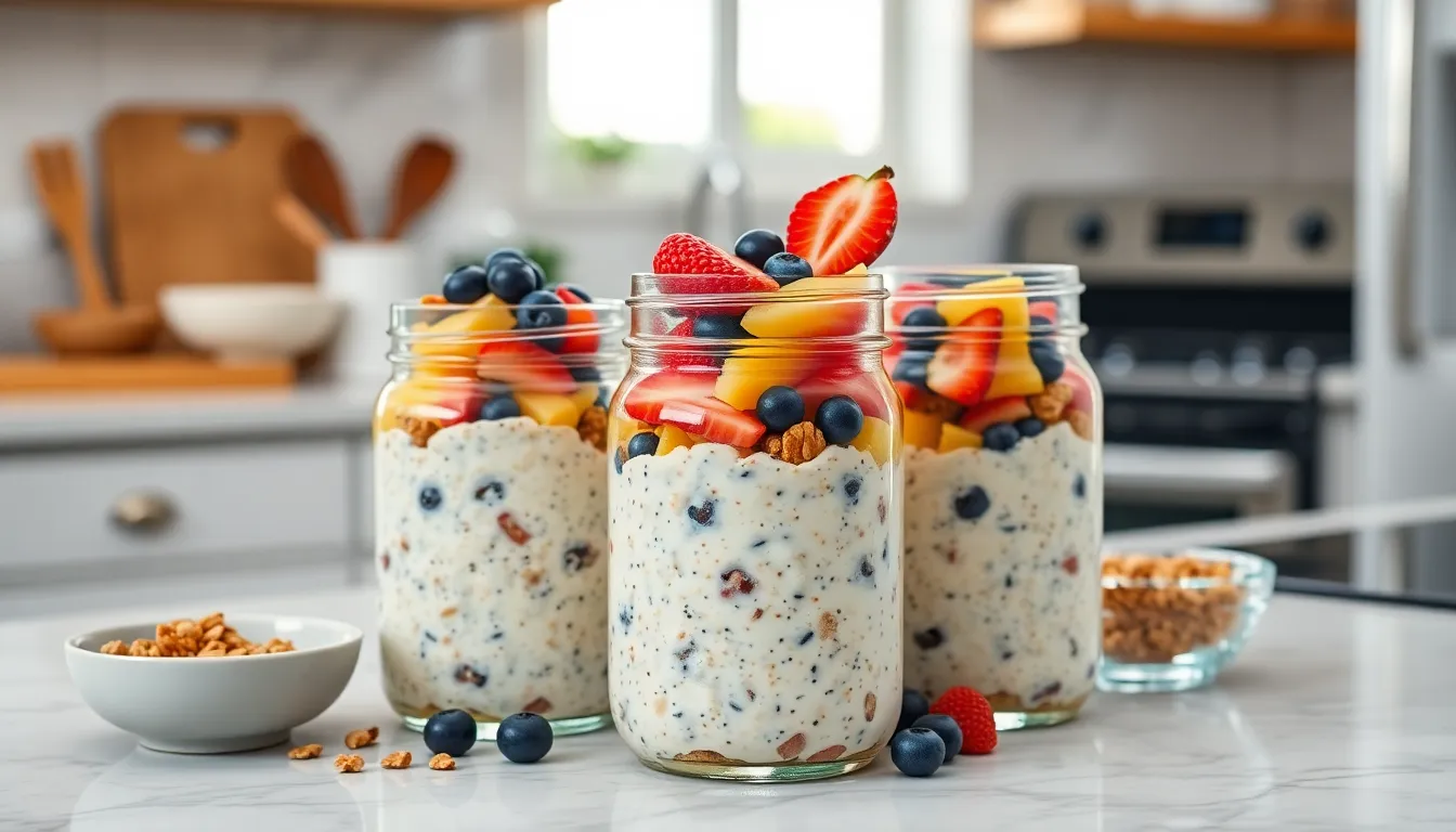 Cottage Cheese Overnight Oats: 15g Protein Breakfast Ready in 5 Minutes 8 Cottage Cheese Overnight Oats: 15g Protein Breakfast Ready in 5 Minutes 7