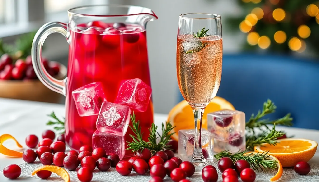 Easy 3-Ingredient Cranberry Mimosa Recipe for Holiday Brunch 7
