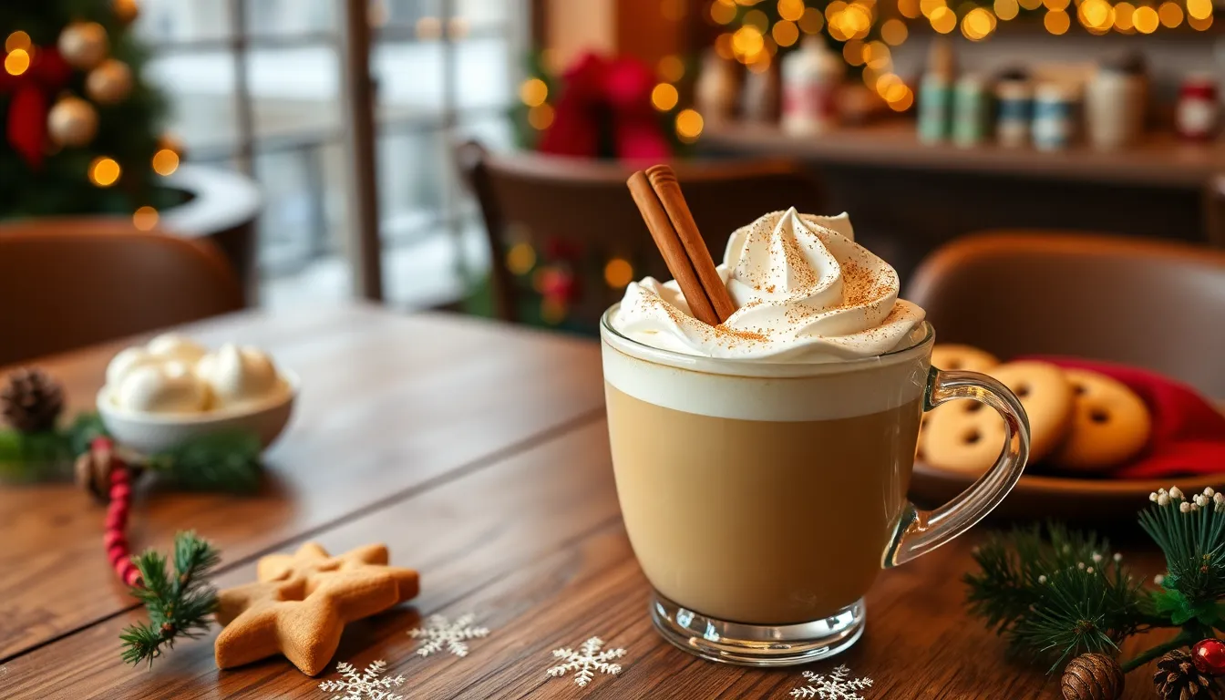 How to Make the Perfect Eggnog Latte at Home (Better Than Starbucks!) 8 How to Make the Perfect Eggnog Latte at Home (Better Than Starbucks!) 7