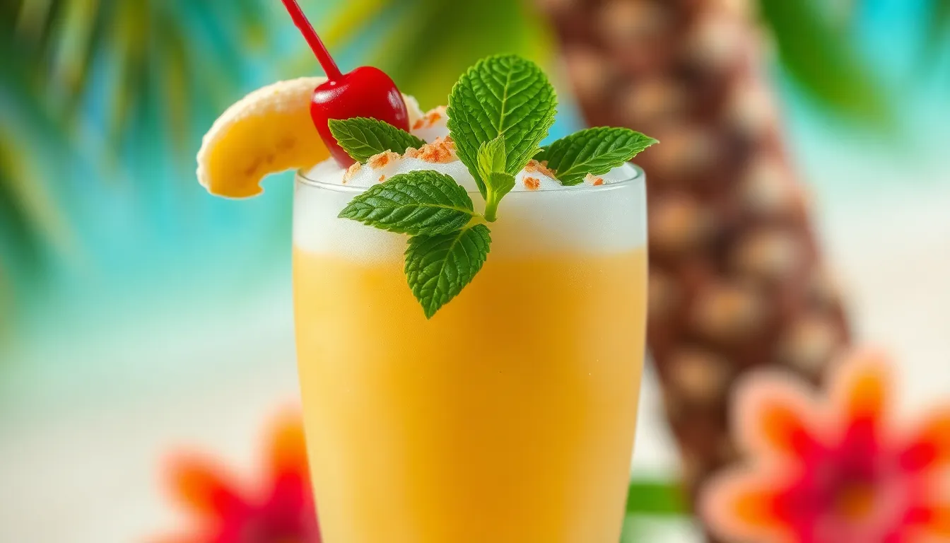 Perfect Frozen Banana Daiquiri Recipe (Creamy, Sweet & Refreshing!) 8 Perfect Frozen Banana Daiquiri Recipe (Creamy, Sweet & Refreshing!) 7