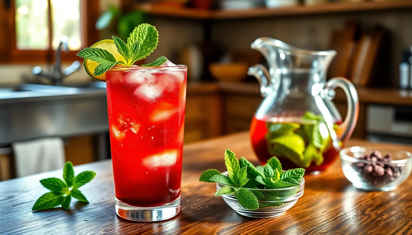 Hibiscus Mojito Recipe: How to Make This Stunning Ruby-Red Cocktail at Home 7