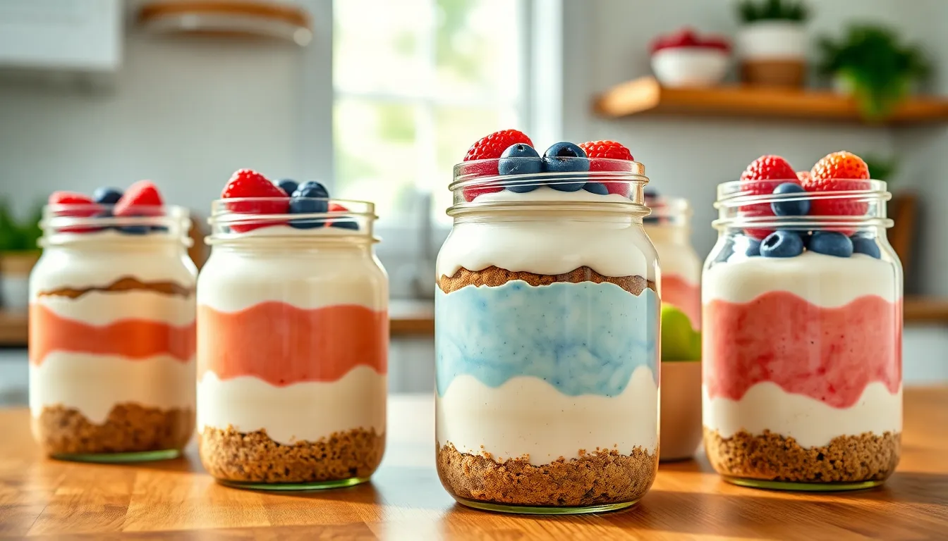High Protein Cheesecake Jars: 30g Protein Per Serving (Easy Make-Ahead Recipe) 7