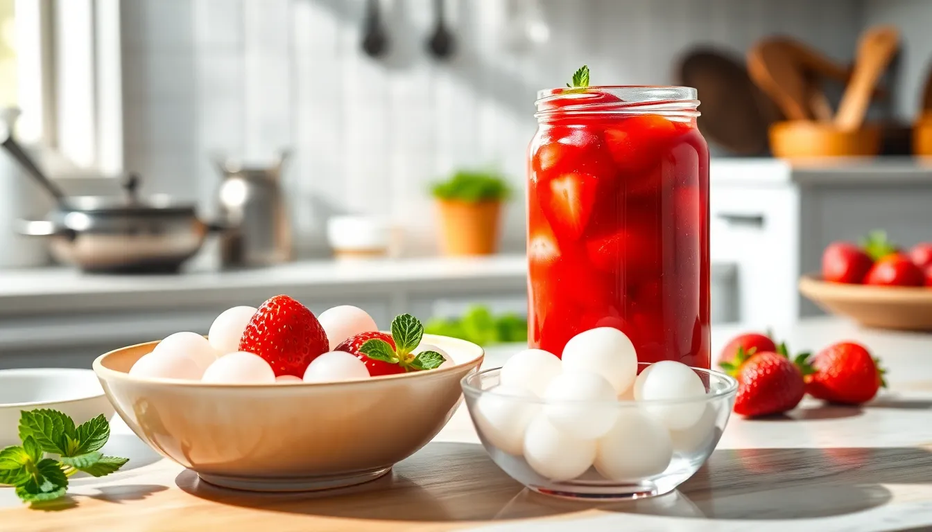 How to Make Strawberry Boba at Home: Easy Recipe with Chewy Tapioca Pearls 8 How to Make Strawberry Boba at Home: Easy Recipe with Chewy Tapioca Pearls 7