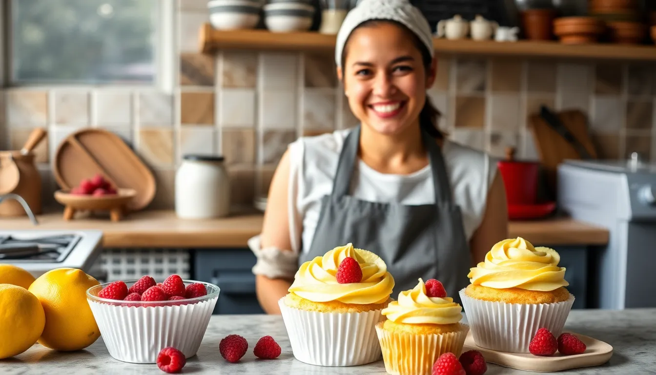 Perfect Lemon Raspberry Cupcakes Recipe (Moist & Bakery-Quality!) 7