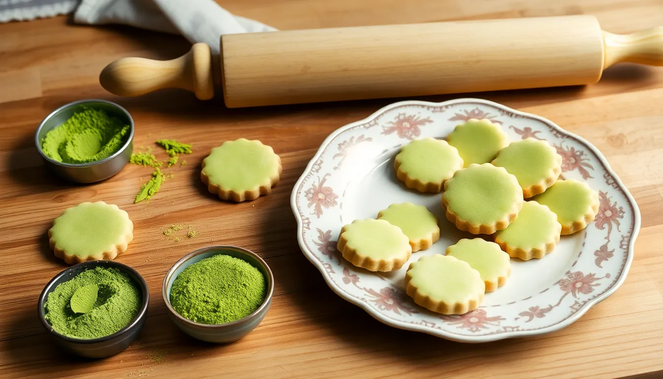Easy Matcha Shortbread Cookies Recipe (Buttery, Melt-in-Your-Mouth!) 7