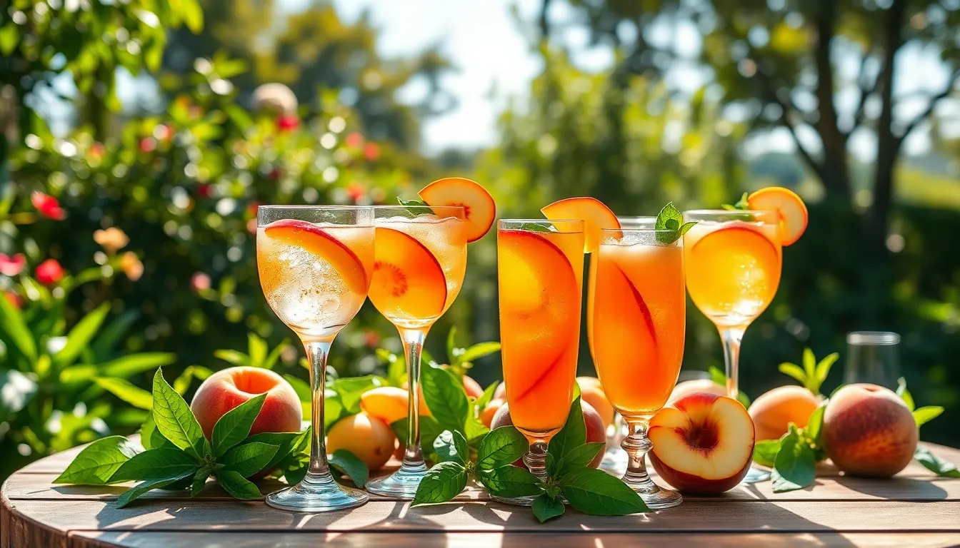 12 Refreshing Peach Drinks to Beat the Heat This Summer (+ Easy Recipes) 7