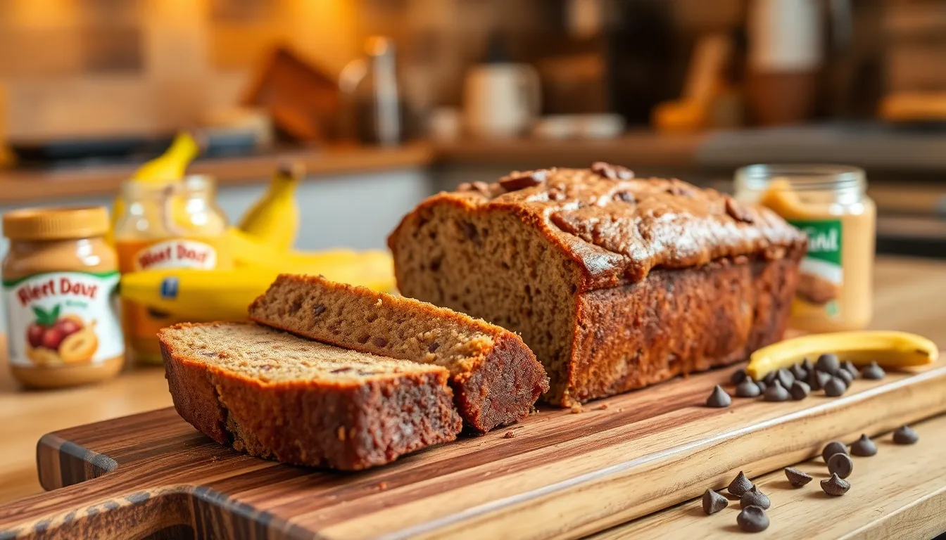 The Ultimate Peanut Butter Chocolate Banana Bread Recipe (So Moist & Easy!) 7