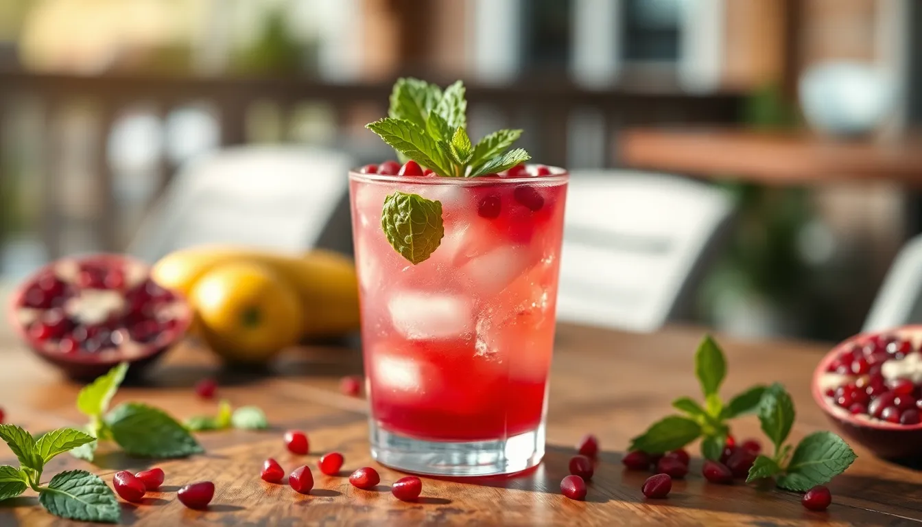 Perfect Pomegranate Mojito Recipe: Easy Refreshing Cocktail in 15 Minutes 8 Perfect Pomegranate Mojito Recipe: Easy Refreshing Cocktail in 15 Minutes 7